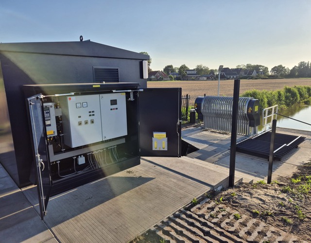 Vijzelgemalen voor Wetterskip Fryslân