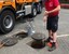 Overstortmeters en loggers gemeente Rotterdam