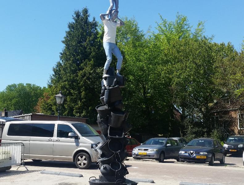 Fotoverslag realisatie fontein Sloten_3