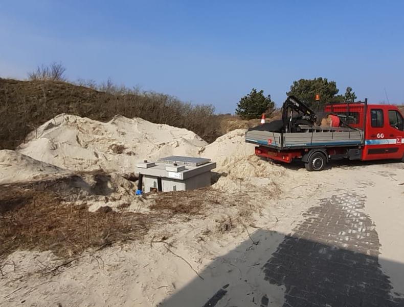 Fotoserie plaatsing en montage pompput Schiermonnikoog_5