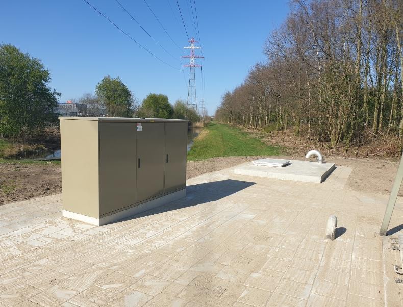 Foto's plaatsing debietmeterputten Gemeente Ede_2