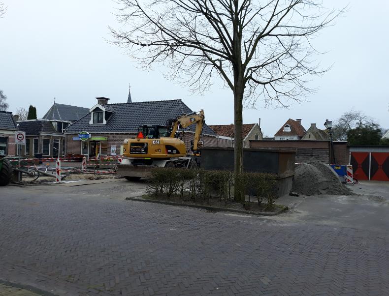 Fotoverslag realisatie fontein Sloten_0