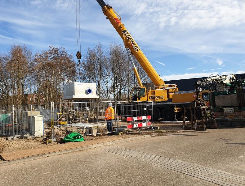 Foto's plaatsing debietmeterputten Gemeente Ede_12