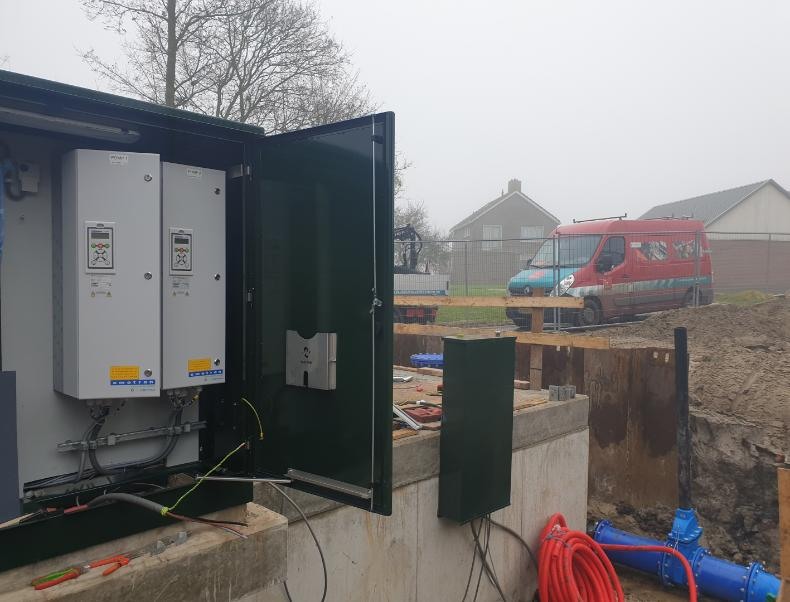 Fotoserie Nieuwbouw rioolgemaal Gerkesklooster_9